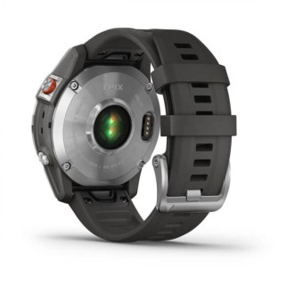 Hodinky Garmin Epix Silver/Gray Silicone Band (010-02582-01)