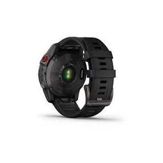 Hodinky Garmin Epix Sapphire Titan Black/Black Silicone Band (010-02582-11)