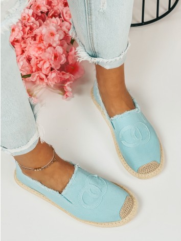 Dámske modré espadrilky Chalen