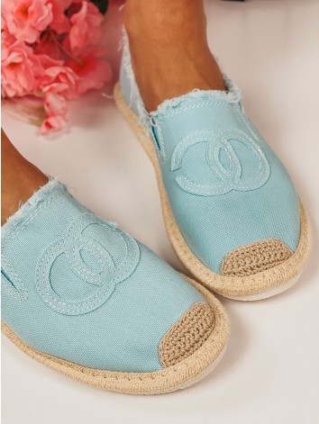 Dámske modré espadrilky Chalen