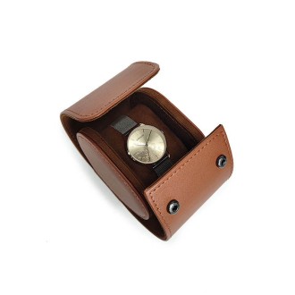Cestovný box na hodinky - hnedý (1)