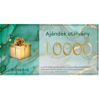 Online ajandék utalvány 10.000 FT